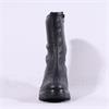 Wonders Toronto Pull On Wedge Heel Boot - Black Leather